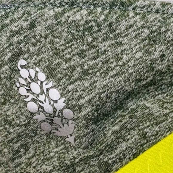 FP Movement Women's Sports Bra - Just Breathe - Hthr Olive - Lg - Picture 5 of 11